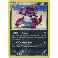 Krookodile 71/146 XY Base Set Reverse Holo Rare Pokemon Card NEAR MINT TCG