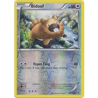 Bidoof 106/146 XY Base Set Reverse Holo Common Pokemon Card NEAR MINT TCG