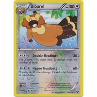 Bibarel 107/146 XY Base Set Reverse Holo Rare Pokemon Card NEAR MINT TCG