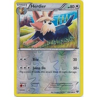 Herdier 109/146 XY Base Set Reverse Holo Uncommon Pokemon Card NEAR MINT TCG
