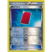 Red Card 124/146 XY Base Set Reverse Holo Uncommon Trainer Pokemon Card NEAR MINT TCG