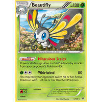 Beautifly 5/108 XY Roaring Skies Holo Rare Pokemon Card NEAR MINT TCG