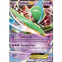 Gallade EX 34/108 XY Roaring Skies Holo Ultra Rare Pokemon Card NEAR MINT TCG
