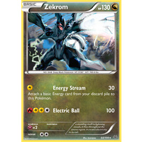 Zekrom 64/108 XY Roaring Skies Holo Rare Pokemon Card NEAR MINT TCG