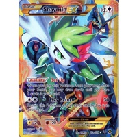 Shaymin EX 77a/108 XY Roaring Skies Holo Alternative Art Ultra Rare Pokemon Card NEAR MINT TCG