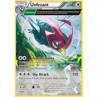 Unfezant 81/108 XY Roaring Skies Rare Pokemon Card NEAR MINT TCG