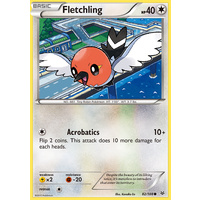 Fletchling 82/108 XY Roaring Skies Common Pokemon Card NEAR MINT TCG