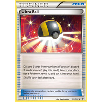 Ultra Ball 93/108 XY Roaring Skies Uncommon Trainer Pokemon Card NEAR MINT TCG