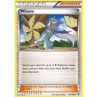 Winona 96/108 XY Roaring Skies Uncommon Trainer Pokemon Card NEAR MINT TCG