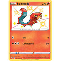 Sizzlipede SV18/SV122 SWSH Shining Fates Holo Shiny Rare Pokemon Card NEAR MINT TCG