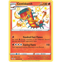 Centiskorch SV19/SV122 SWSH Shining Fates Holo Shiny Rare Pokemon Card NEAR MINT TCG