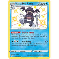 Galarian Mr. Rime SV21/SV122 SWSH Shining Fates Holo Shiny Rare Pokemon Card NEAR MINT TCG