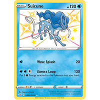 Suicune SV22/SV122 SWSH Shining Fates Holo Shiny Rare Pokemon Card NEAR MINT TCG