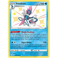 Inteleon SV27/SV122 SWSH Shining Fates Holo Shiny Rare Pokemon Card NEAR MINT TCG