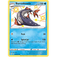Barraskewda SV32/SV122 SWSH Shining Fates Holo Shiny Rare Pokemon Card NEAR MINT TCG