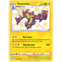 Toxtricity SV42/SV122 SWSH Shining Fates Holo Shiny Rare Pokemon Card NEAR MINT TCG