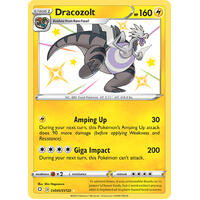 Dracozolt SV45/SV122 SWSH Shining Fates Holo Shiny Rare Pokemon Card NEAR MINT TCG