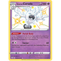 Galarian Cursola SV50/SV122 SWSH Shining Fates Holo Shiny Rare Pokemon Card NEAR MINT TCG