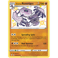 Galarian Runerigus SV66/SV122 SWSH Shining Fates Holo Shiny Rare Pokemon Card NEAR MINT TCG