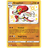 Grapploct SV73/SV122 SWSH Shining Fates Holo Shiny Rare Pokemon Card NEAR MINT TCG