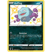 Koffing SV76/SV122 SWSH Shining Fates Holo Shiny Rare Pokemon Card NEAR MINT TCG