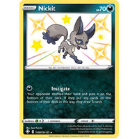 Nickit SV81/SV122 SWSH Shining Fates Holo Shiny Rare Pokemon Card NEAR MINT TCG