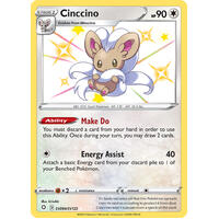 Cinccino SV94/SV122 SWSH Shining Fates Holo Shiny Rare Pokemon Card NEAR MINT TCG