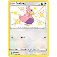 Ducklett SV95/SV122 SWSH Shining Fates Holo Shiny Rare Pokemon Card NEAR MINT TCG