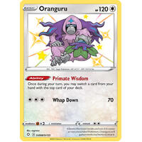 Oranguru SV98/SV122 SWSH Shining Fates Holo Shiny Rare Pokemon Card NEAR MINT TCG