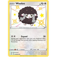 Wooloo SV103/SV122 SWSH Shining Fates Holo Shiny Rare Pokemon Card NEAR MINT TCG