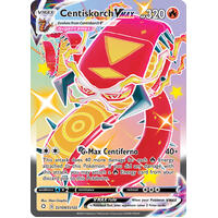 Centiskorch VMAX SV109/SV122 SWSH Shining Fates Holo Full Art Shiny Rare Pokemon Card NEAR MINT TCG