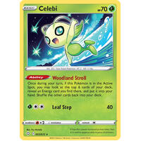Celebi 3/72 SWSH Shining Fates Rare Pokemon Card NEAR MINT TCG