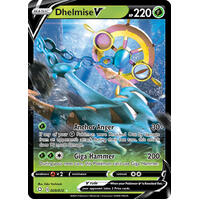 Dhelmise V 9/72 SWSH Shining Fates Holo Ultra Rare Pokemon Card NEAR MINT TCG