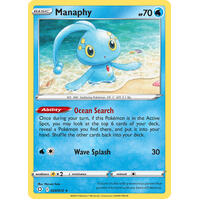 Manaphy 24/72 SWSH Shining Fates Rare Pokemon Card NEAR MINT TCG