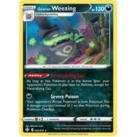 Galarian Weezing 42/72 SWSH Shining Fates Holo Rare Pokemon Card NEAR MINT TCG