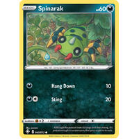 Spinarak 43/72 SWSH Shining Fates Common Pokemon Card NEAR MINT TCG
