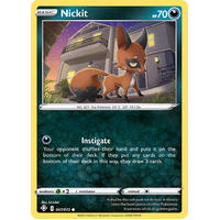 Nickit 47/72 SWSH Shining Fates Common Pokemon Card NEAR MINT TCG