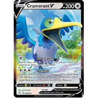 Cramorant V 54/72 SWSH Shining Fates Holo Ultra Rare Pokemon Card NEAR MINT TCG