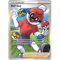 Ball Guy 65/72 SWSH Shining Fates Full Art Holo Ultra Rare Trainer Pokemon Card NEAR MINT TCG