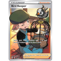 Bird Keeper 66/72 SWSH Shining Fates Full Art Holo Ultra Rare Trainer Pokemon Card NEAR MINT TCG