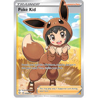 Poke Kid 70/72 SWSH Shining Fates Full Art Holo Ultra Rare Trainer Pokemon Card NEAR MINT TCG