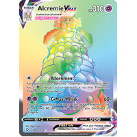 Alcreamie VMAX 73/72 SWSH Shining Fates Full Art Holo Hyper Rare Pokemon Card NEAR MINT TCG