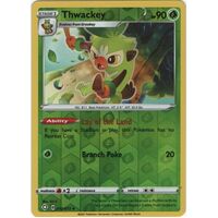 Thwackey 12/72 SWSH Shining Fates Reverse Holo Uncommon Pokemon Card NEAR MINT TCG