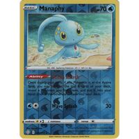 Manaphy 24/72 SWSH Shining Fates Reverse Holo Rare Pokemon Card NEAR MINT TCG