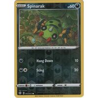 Spinarak 43/72 SWSH Shining Fates Reverse Holo Common Pokemon Card NEAR MINT TCG