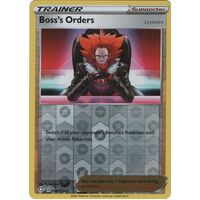 Boss's Orders 58/72 SWSH Shining Fates Reverse Holo Rare Trainer Pokemon Card NEAR MINT TCG