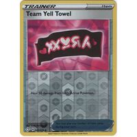 Team Yell Towel 63/72 SWSH Shining Fates Reverse Holo Uncommon Trainer Pokemon Card NEAR MINT TCG