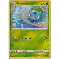 Bulbasaur 1/73 SM Shining Legends Reverse Holo Common Pokemon Card NEAR MINT TCG