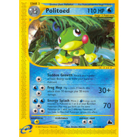 Politoed 25/144 E-Series Skyridge Rare Pokemon Card NEAR MINT TCG