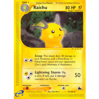 Raichu 27/144 E-Series Skyridge Rare Pokemon Card NEAR MINT TCG